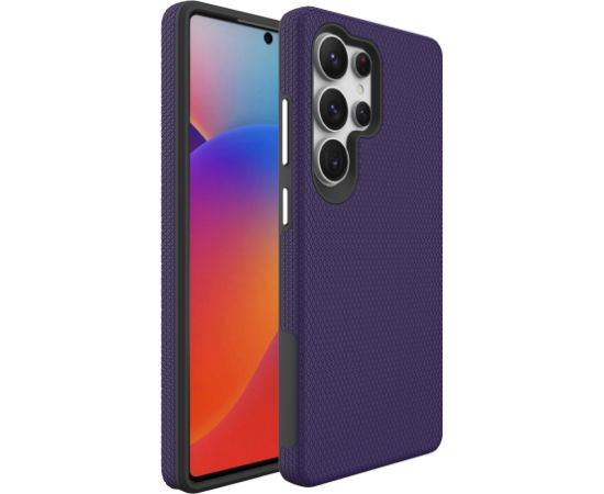 Perfectionists Triangle Case Samsung S908 S22 Ultra 5G purple Neoriģinālie Maciņi