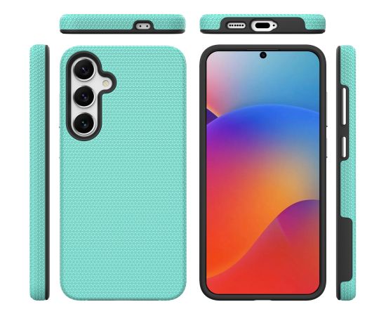 Perfectionists Triangle Case Samsung S901 S22 5G green Neoriģinālie Maciņi