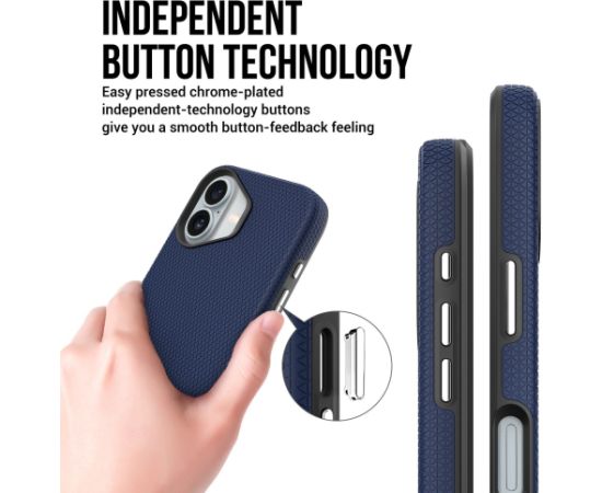 Чехол Perfectionists Triangle Mag Case Apple iPhone 11 темно-синий Чехлы - альтернативные