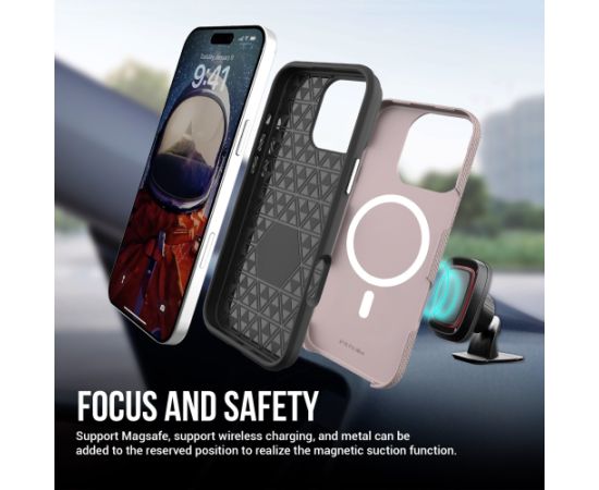 Чехол Perfectionists Triangle Mag Case Apple iPhone 14 Pro Max розовое золото Чехлы - альтернативные