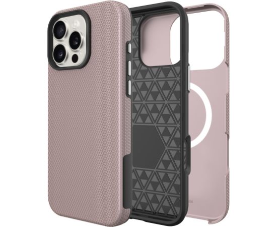Perfectionists Triangle Mag Case iPhone 14 Pro rose gold Neoriģinālie Maciņi