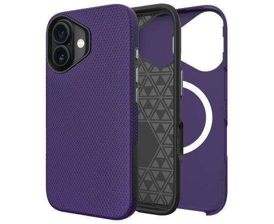 Perfectionists Triangle Mag Case iPhone 13/14 purple Neoriģinālie Maciņi