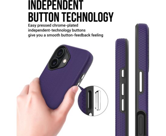 Perfectionists Triangle Mag Case iPhone 13/14 purple Neoriģinālie Maciņi