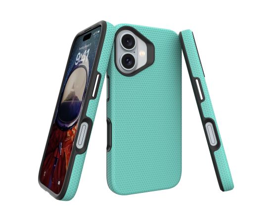 Perfectionists Triangle Mag Case iPhone 15 green Neoriģinālie Maciņi