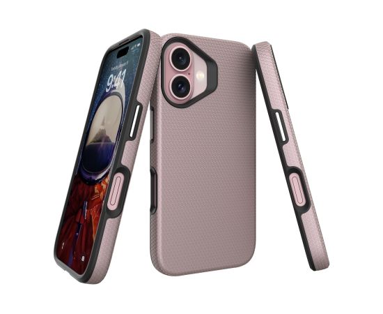 Perfectionists Triangle Mag Case iPhone 15 rose gold Neoriģinālie Maciņi