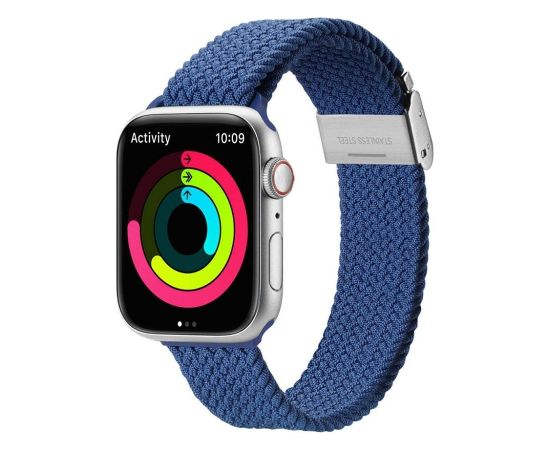 Strap Dux Ducis Mixture II Series Apple Watch 42/44/45/49mm Blue Smart-Watch aksesuāri