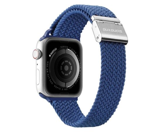 Strap Dux Ducis Mixture II Series Apple Watch 42/44/45/49mm Blue Smart-Watch aksesuāri