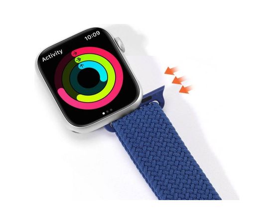 Strap Dux Ducis Mixture II Series Apple Watch 42/44/45/49mm Blue Smart-Watch aksesuāri