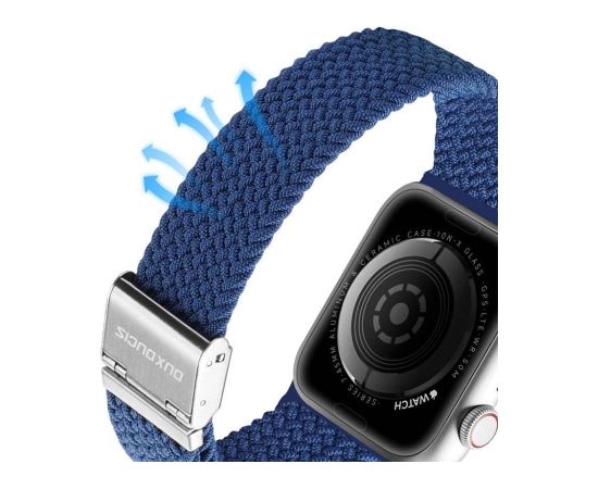 Strap Dux Ducis Mixture II Series Apple Watch 38/40/41mm Blue Smart-Watch aksesuāri