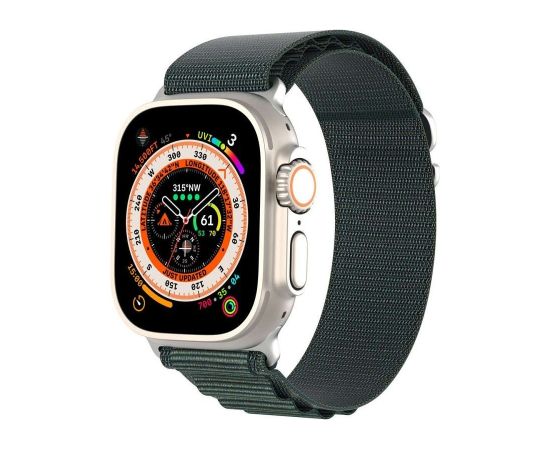 Strap Dux Ducis GS Series Apple Watch 38/40/41mm Olive Smart-Watch aksesuāri