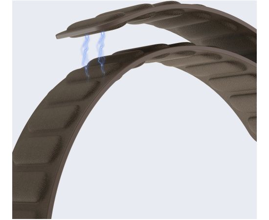 Strap Dux Ducis BL Series Apple Watch 38/40/41mm Taupe Smart-Watch aksesuāri