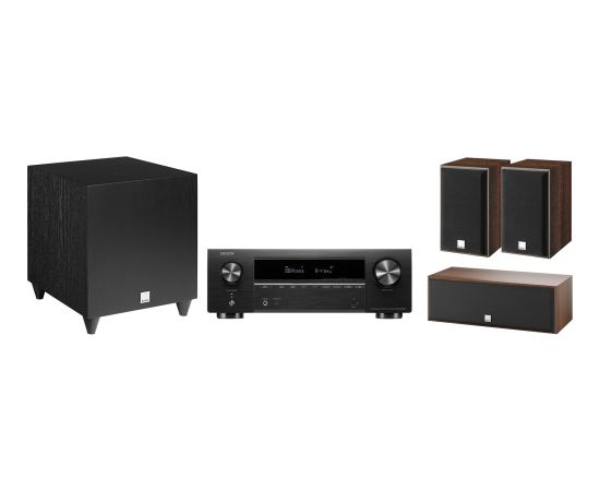 Denon AVR-S 670H + Dali 5.1 Speaker Set Bundle, AV Receiver (black, HEOS Built-In, 8K HDMI, WLAN, Bluetooth) Jaunumi - Audio-Video