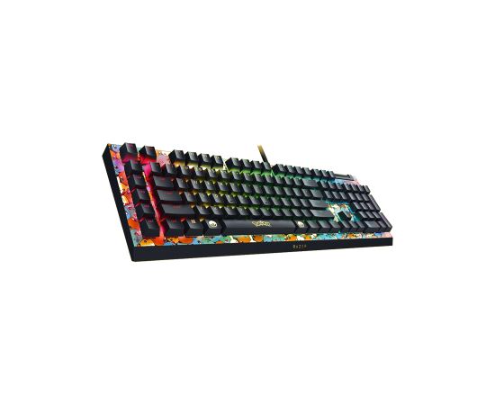 Razer BlackWidow V4 X Mechanical Gaming Keyboard Wired US Pokémon Edition Razer Green Mechanical Switches (Clicky) Klaviatūras