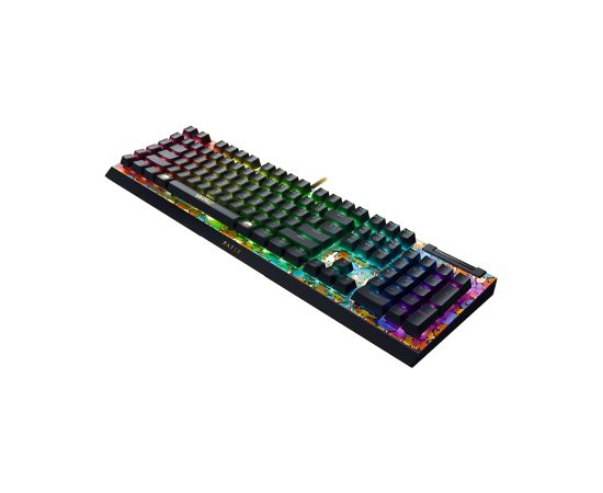 Razer BlackWidow V4 X Mechanical Gaming Keyboard Wired US Pokémon Edition Razer Green Mechanical Switches (Clicky) Klaviatūras