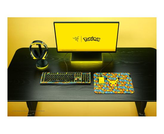 Razer BlackWidow V4 X Mechanical Gaming Keyboard Wired US Pokémon Edition Razer Green Mechanical Switches (Clicky) Klaviatūras