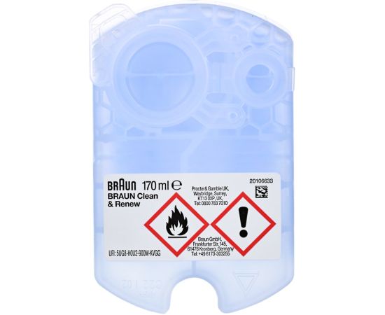 Shaver cleaning cartridge 8-pack CCR6+2 BRAUN Bārdas kopšana