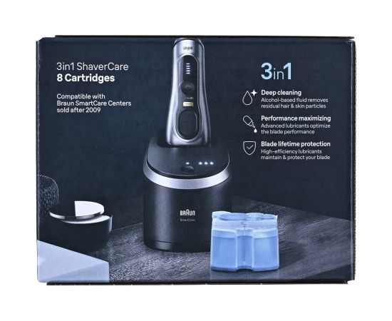 Shaver cleaning cartridge 8-pack CCR6+2 BRAUN Bārdas kopšana