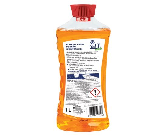 Mill Clean orange scented floor cleaner 1 L Tīrīšanas un Ķīmiskie līdzekļi
