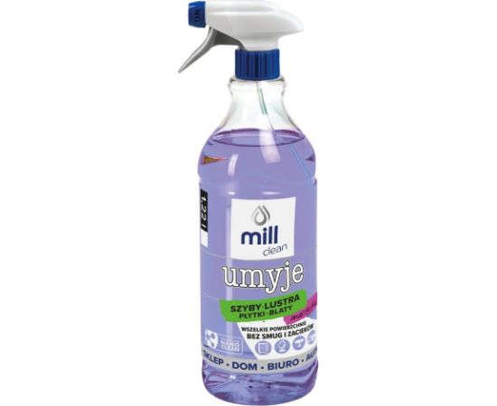 Mill Clean Wash liquid for cleaning windows, glass, mirrors, tiles with macchia fragrance 1.22 L Tīrīšanas un Ķīmiskie līdzekļi