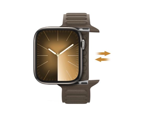 Strap Dux Ducis BL Series Apple Watch 38/40/41mm Taupe Smart-Watch aksesuāri