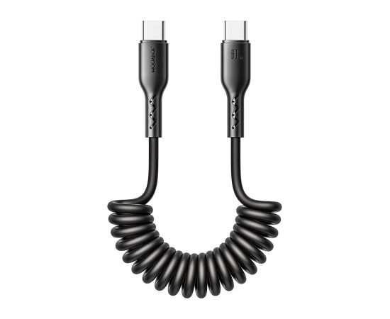 USB cable Joyroom SA38-CC3 USB-C to USB-C 60W 1.5m black Data USB kabeļi