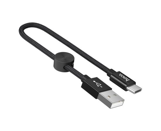 USB кабель HOCO X35 Type-C 0.25m черный Дата USB-кабели