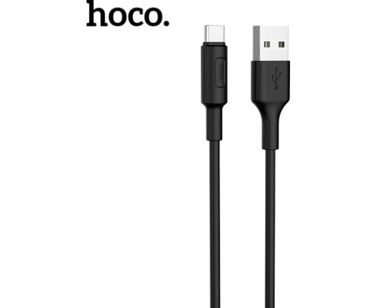 USB кабель HOCO X25 Type-C 1.0m черный Дата USB-кабели
