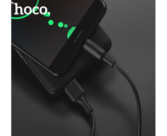 USB кабель HOCO X25 Type-C 1.0m черный Дата USB-кабели