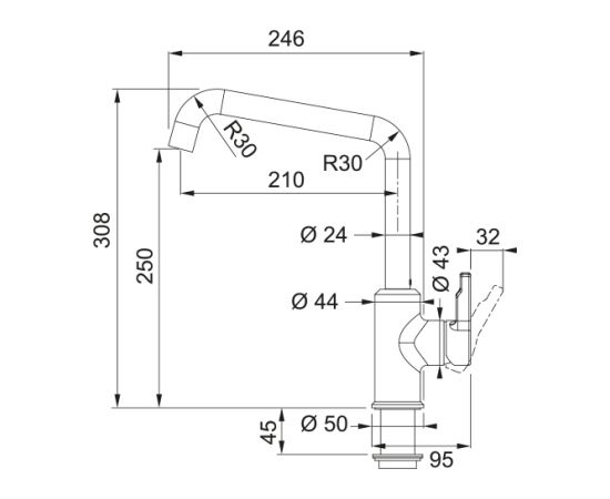 Franke Maris Virtuves Izlietnes Jaucējkrāns Для кухни