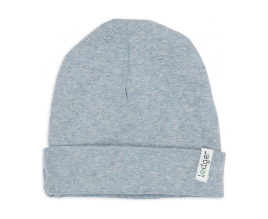 Lodger Beanie Melange bērnu cepurīte, Blue Fogg, 0-6 mēn. - BEM 110_0-6  Cepurītes