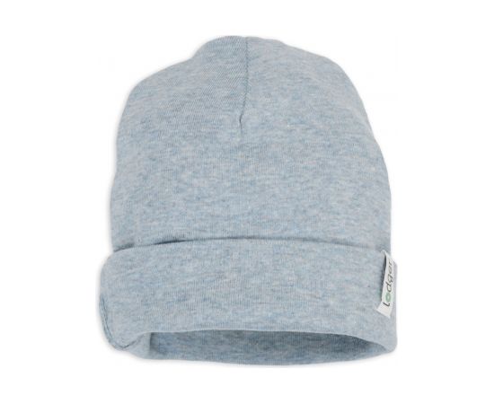 Lodger Beanie Melange bērnu cepurīte, Blue Fogg, 0-6 mēn. - BEM 110_0-6  Cepurītes