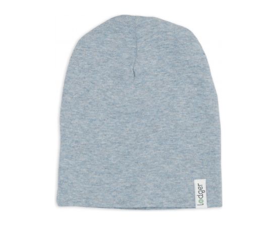 Lodger Beanie Melange bērnu cepurīte, Blue Fogg, 0-6 mēn. - BEM 110_0-6  Cepurītes