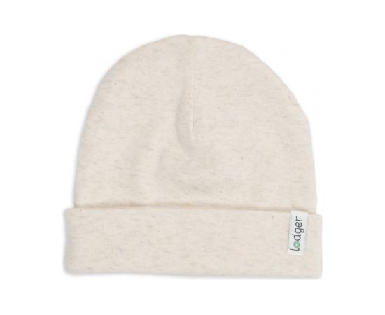 Lodger Beanie Melange bērnu cepurīte, Birch, 0-6 mēn. - BEM 093_0-6  Cepurītes