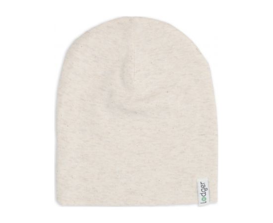 Lodger Beanie Melange bērnu cepurīte, Birch, 0-6 mēn. - BEM 093_0-6  Cepurītes