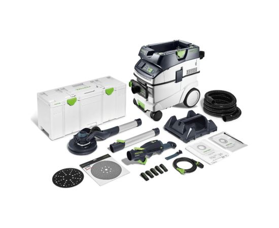 Slīpmašīna sienām “žirafe” Festool LHS 2 225 EQI/CTM 36-Set Slīpmašīnas