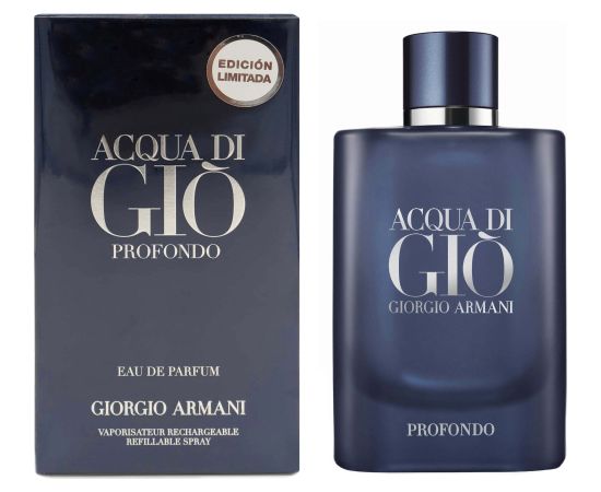 Armani (Giorgio Armani) Acqua Di Gio Profondo Limited Edition EDP M 200 ml Refillable Мужская парфюмерия