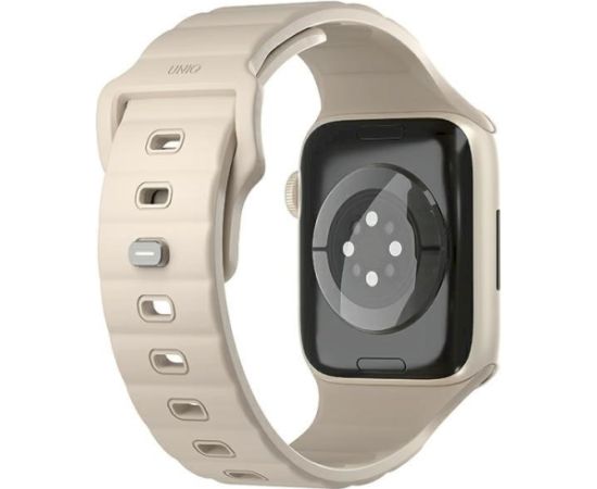 Uniq Stride FKM Rubber Ремешок для Apple Watch Series 1–9 / SE / SE3 38 / 40 / 41 mm Smart pūlksteņu aksesuāri