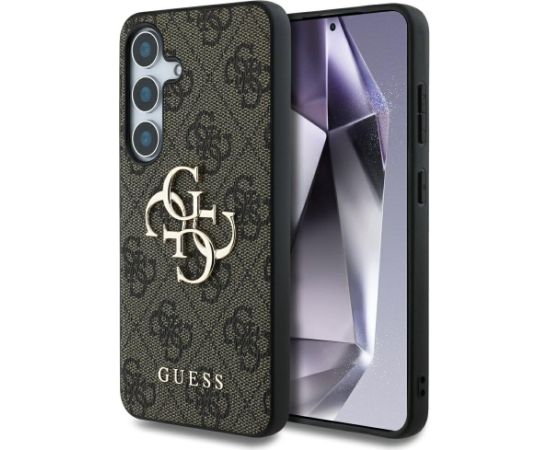 Guess Big 4G Logo Classic Aizsargapvalks priekš Samsung Galaxy S25 Neoriģinālie Maciņi