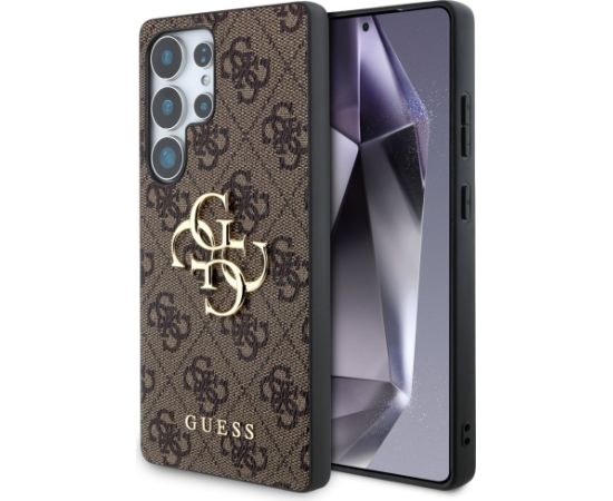 Guess HC 4G PU Big Logo Case Чехол для Samsung Galaxy S25 Ultra Чехлы - альтернативные