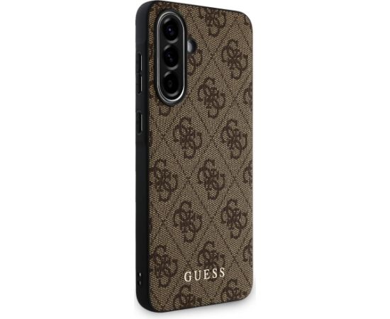 Guess 4G Metal Gold Logo Case Aizsargapvalks priekš Samsung Galaxy A56 5G Neoriģinālie Maciņi