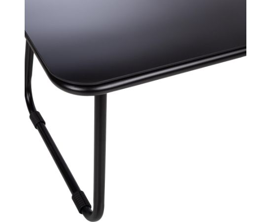 Garden furniture set MACOS table, sofa and 2 chairs, grey/black Jaunumi -Dārzam