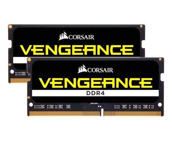 Corsair DDR4 SO-DIMM 16GB 2400-16 Vengeance Black Dual RAM Operatīvā atmiņa