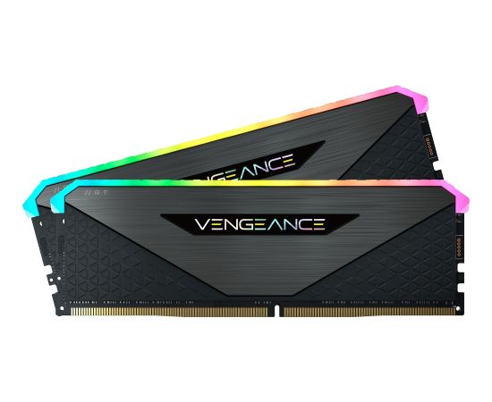Corsair DDR4 - 16GB - 3200 - CL - 16 VengeanceRGBRT Dual Kit black RAM Operatīvā atmiņa