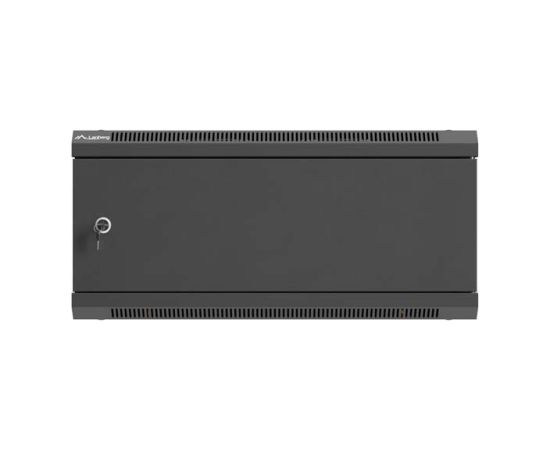 Lanberg Wall mounted installation cabinet 19" 4U 600X600 WF01-6604-00B Black Serveri un to komponentes