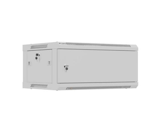 Lanberg Wall mounted installation cabinet 19" 4U 600X450 WF01-6404-00S Gray Serveri un to komponentes