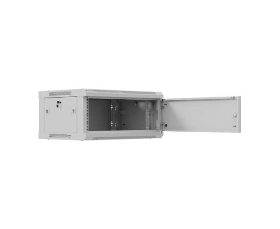 Lanberg Wall mounted installation cabinet 19" 4U 600X450 WF01-6404-00S Gray Serveri un to komponentes