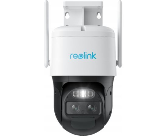 Reolink 4G LTE Dual-Lens Battery Security Camera Trackmix Series G770 PTZ 8 MP F2.8mm/F1.6, F8mm/F1.6 IP65 H.264/H.265 Micro SD, Max. 128 GB Video novērošanas kameras