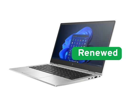 HP Renew Grade B EliteBook x360 830 G8 13.3 " FHD i7-1185G7 32 GB SSD 512 GB Intel Iris Xe Graphics Windows 11 Pro Keyboard language UK 12 month(s) Atjaunoti portatīvie datori