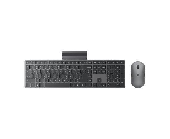 Lenovo 700 Modern Multi-Device Wireless Combo-US English Keyboard and Mouse Set Wireless Mouse included US English Bluetooth Luna Grey Клавиатуры
