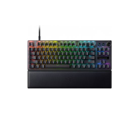 Razer Huntsman V3 Pro Tenkeyless 8KHz Gaming keyboard Wired US Black USB Type-C Razer Analog Optical Switch Gen-2 Клавиатуры